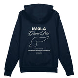 Imola Grand Prix Oversize Hoodie Lacivert Arka