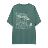 Café de Paris Oversize Tişört