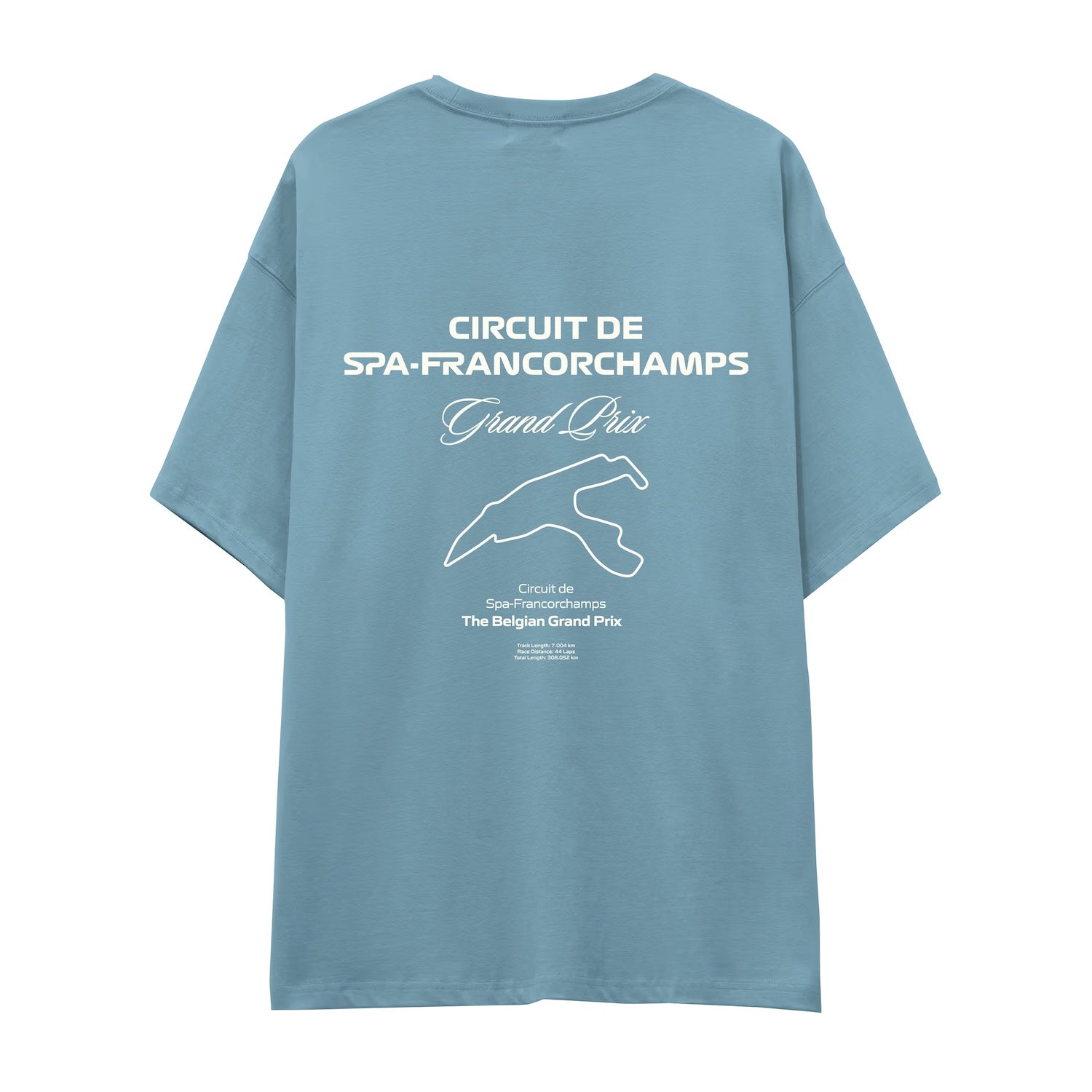Spa-Francorchamps Grand Prix Oversize Tişört