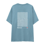 Circuit de Monaco Artwork Oversize Tişört