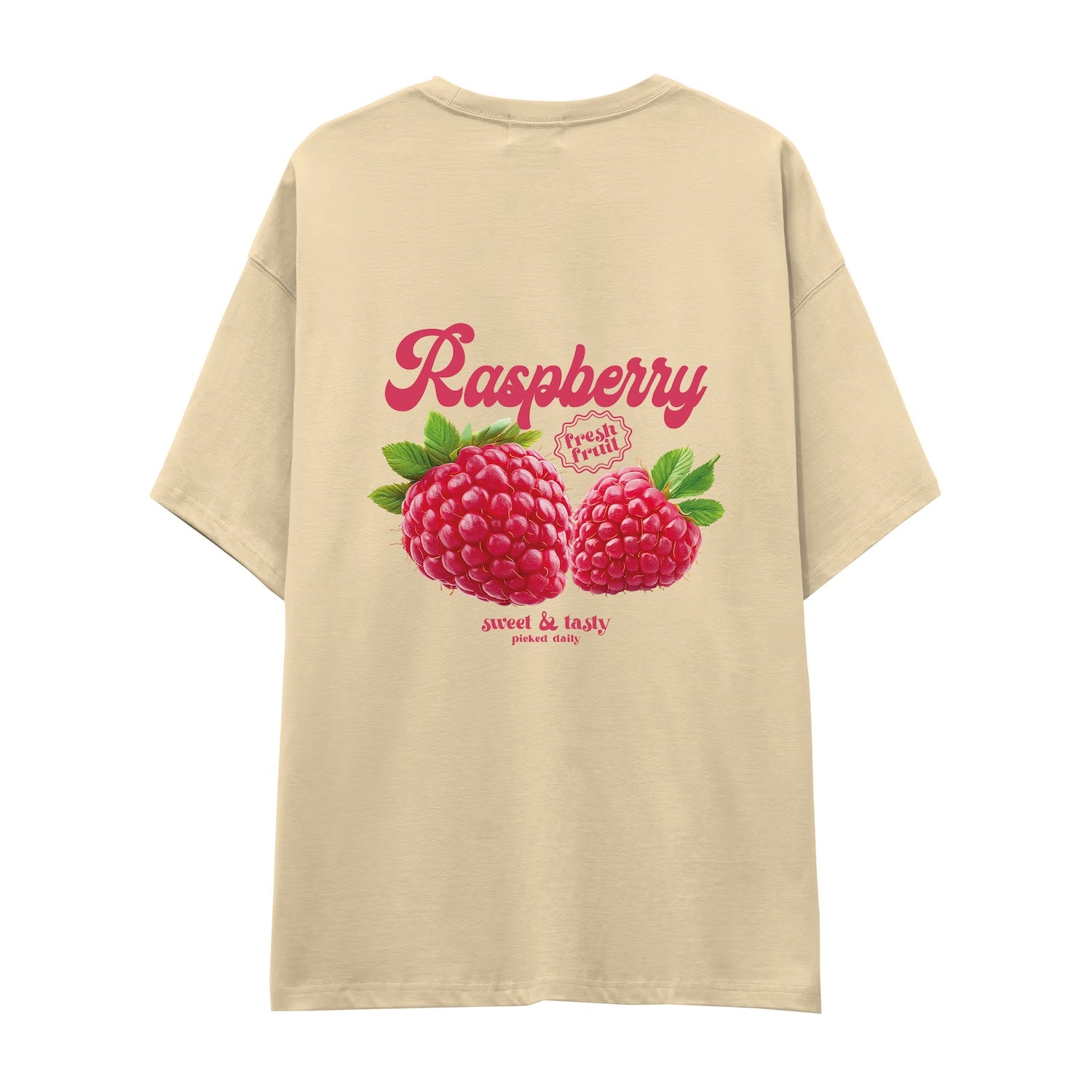 Raspberry Oversize Tişört