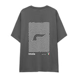 Imola Circuit Artwork Oversize Tişört