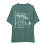Café de Paris Oversize Oversize Tişört