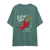 Chili Vibes Only Oversize Tişört