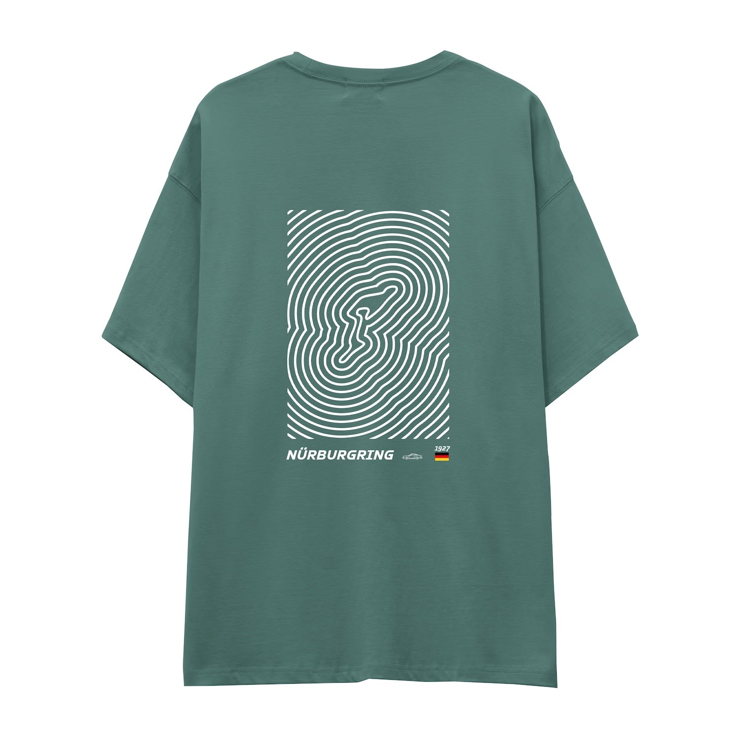 Nürburgring Artwork Oversize Tişört