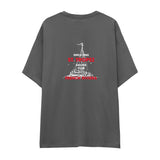 Saint Tropez Sailing Club Oversize Tişört