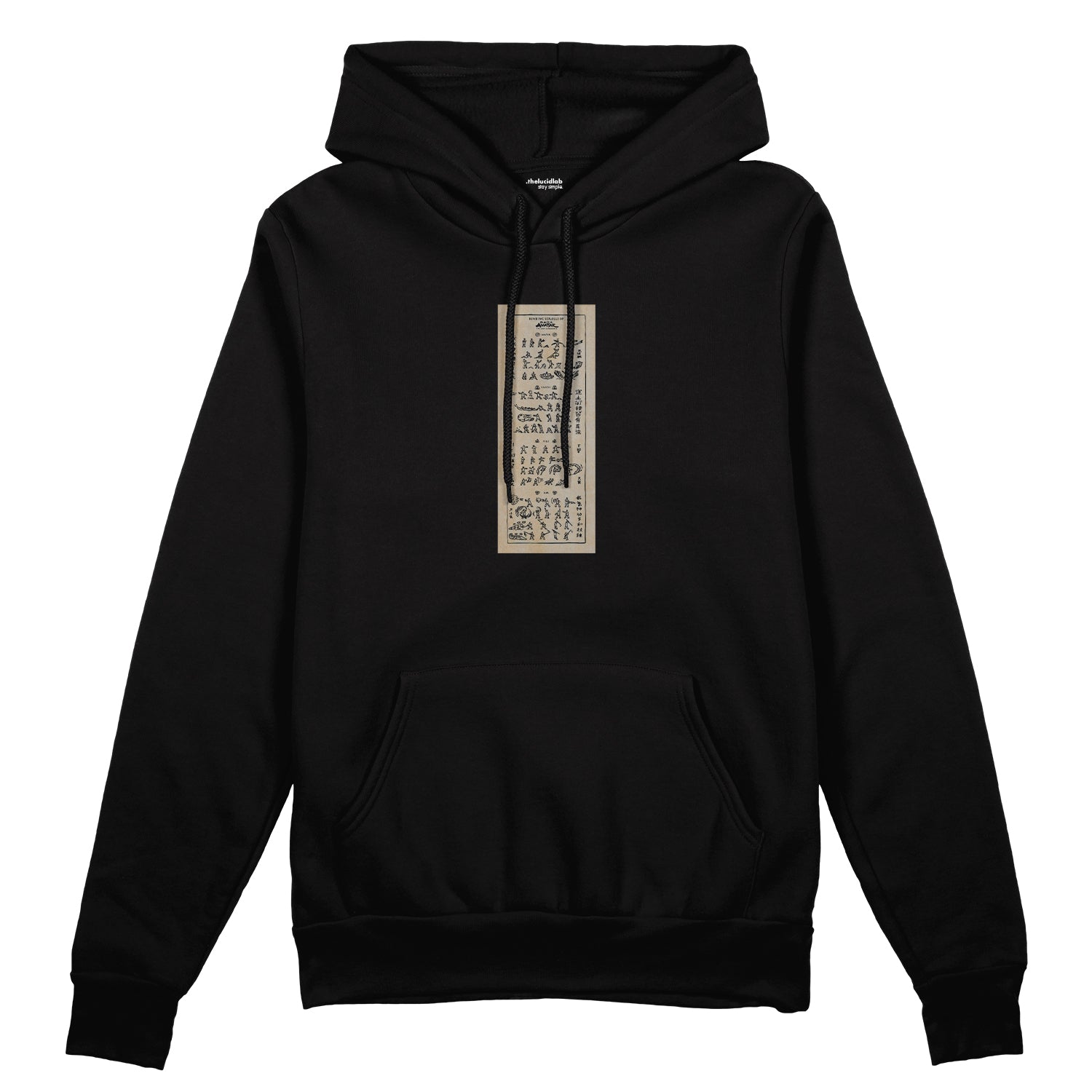 Avatar The Last Airbender Bending Scrolls Oversize Hoodie