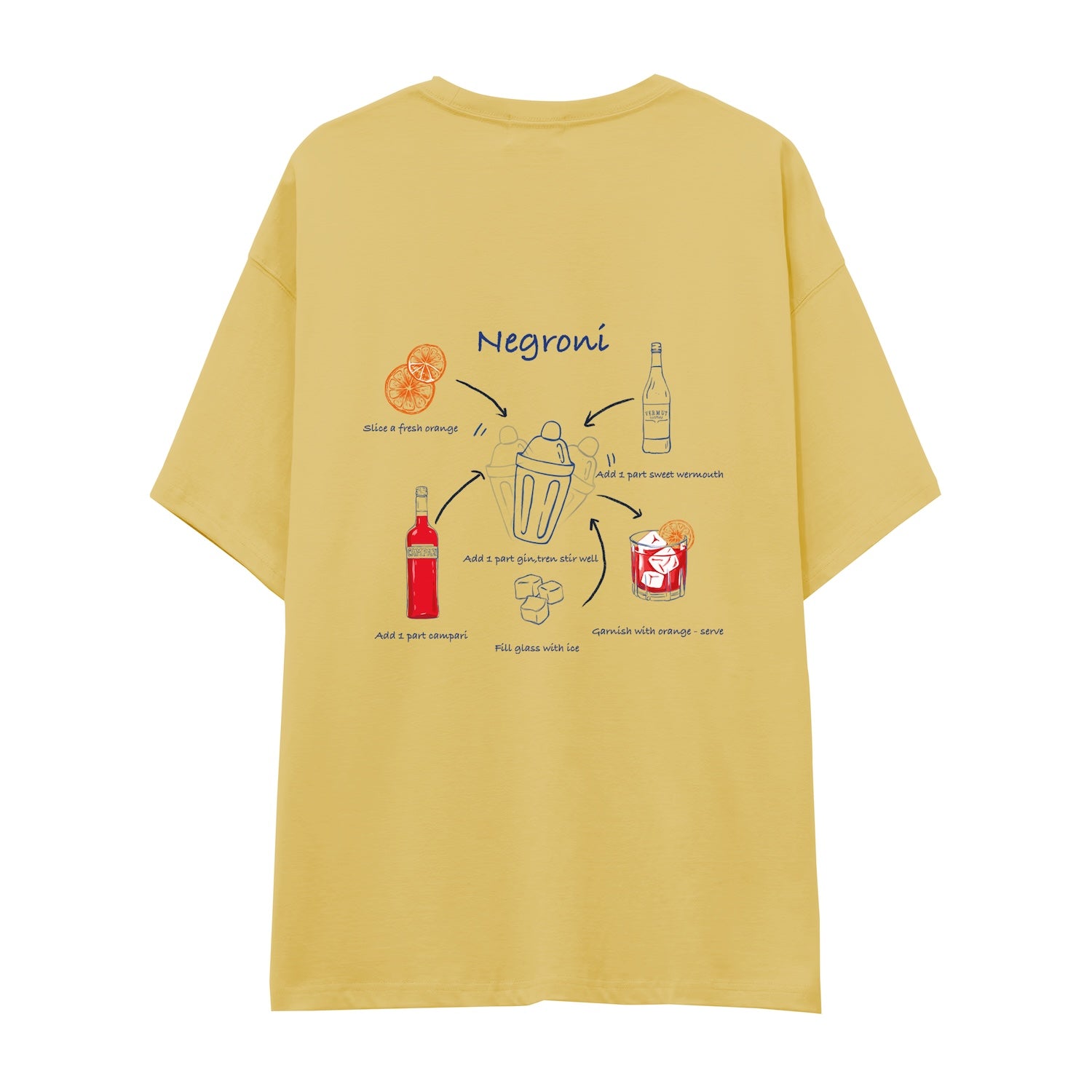 Negroni Oversize Tişört