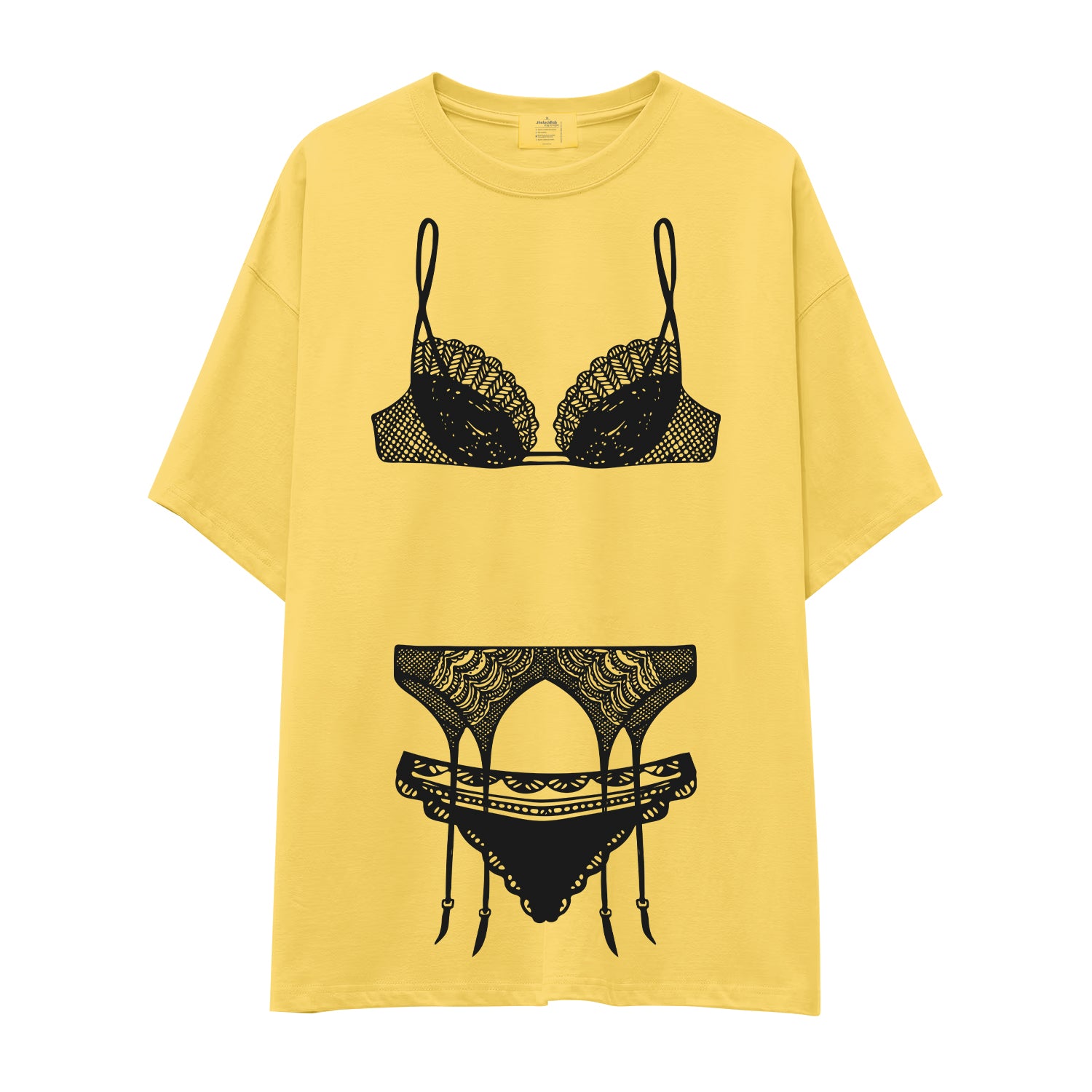 Noir Seduce Oversize Tişört