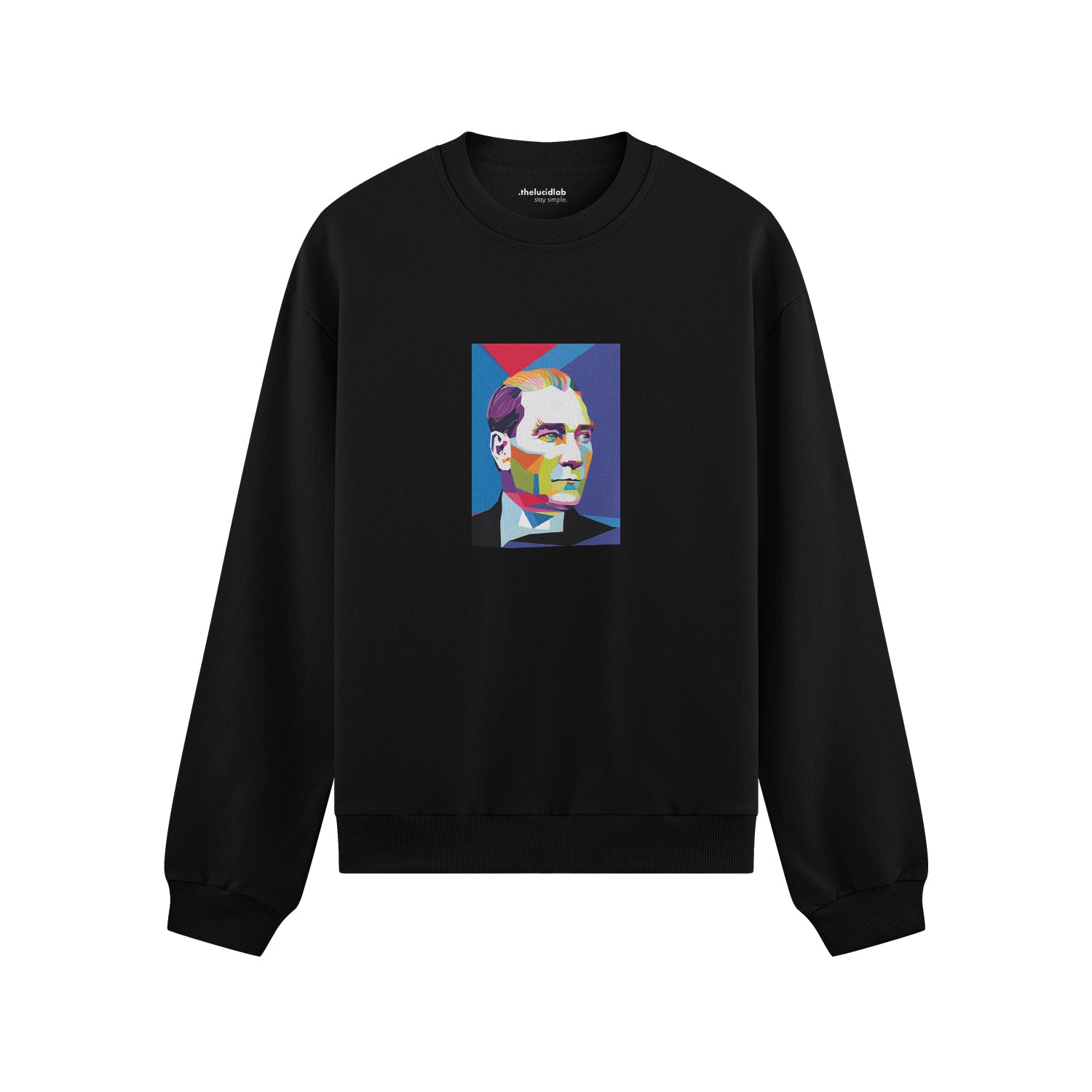 Atatürk Pop Art Oversize Sweatshirt