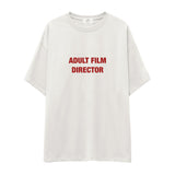 Adult Film Director Oversize Tişört