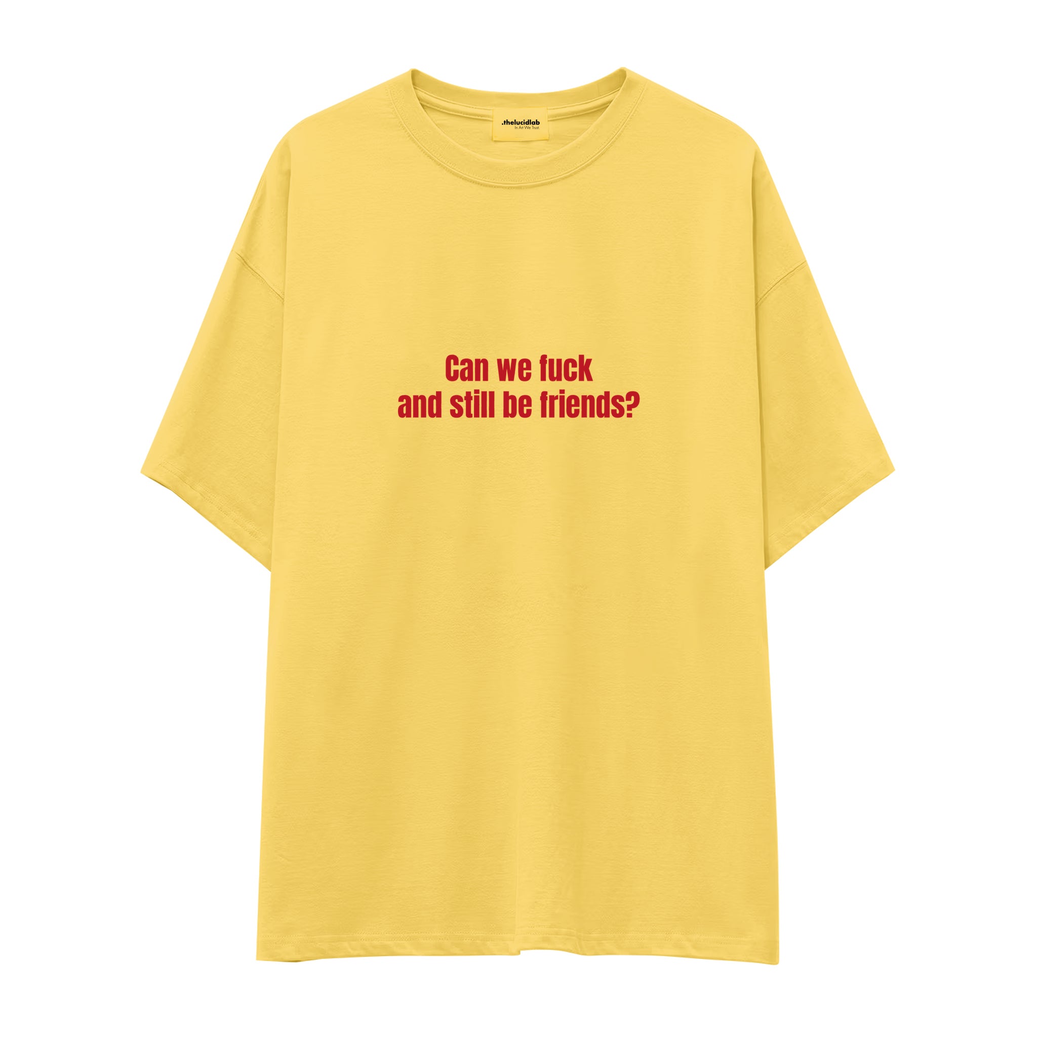 Can We Fuck Oversize Tişört