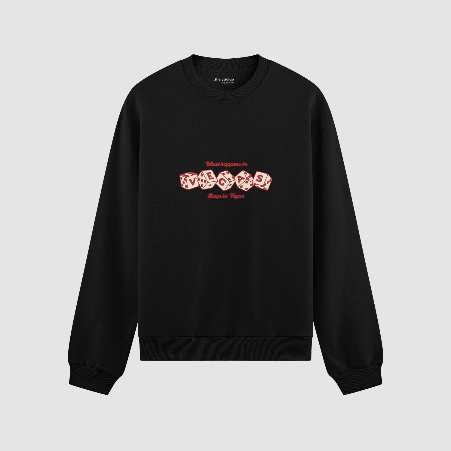 What Happened in Vegas Stays in Vegas Oversize Sweatshirt