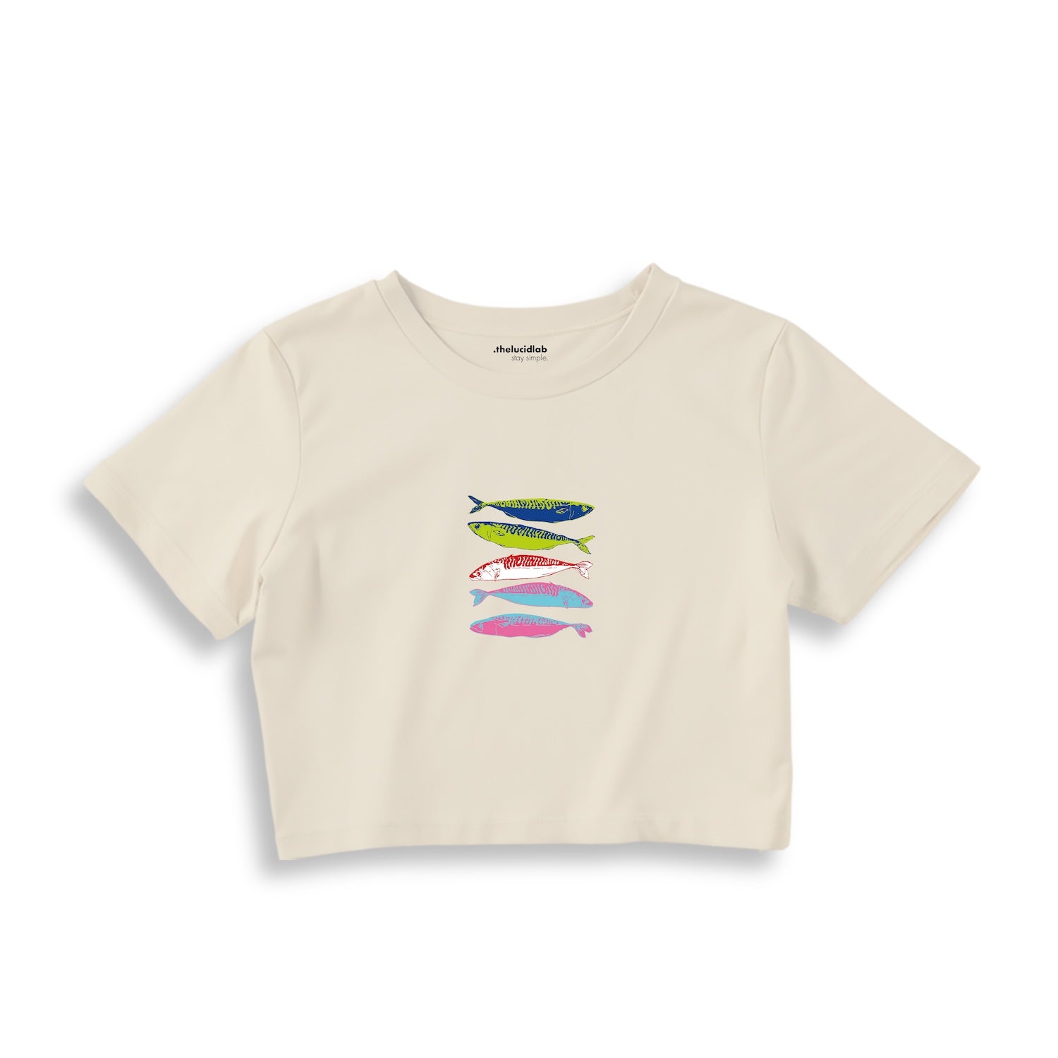 Warhol’s Sardines Crop Tişört