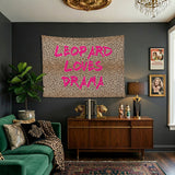 Leopard Loves Drama Duvar Örtüsü