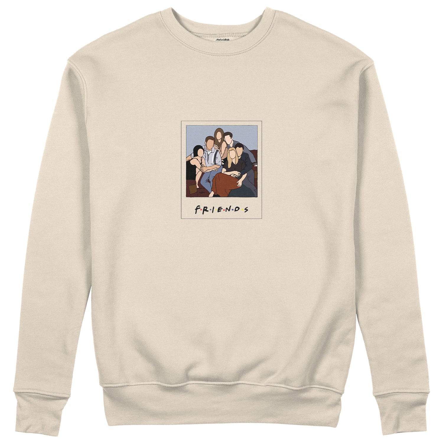 Friends Silüetli Sweatshirt
