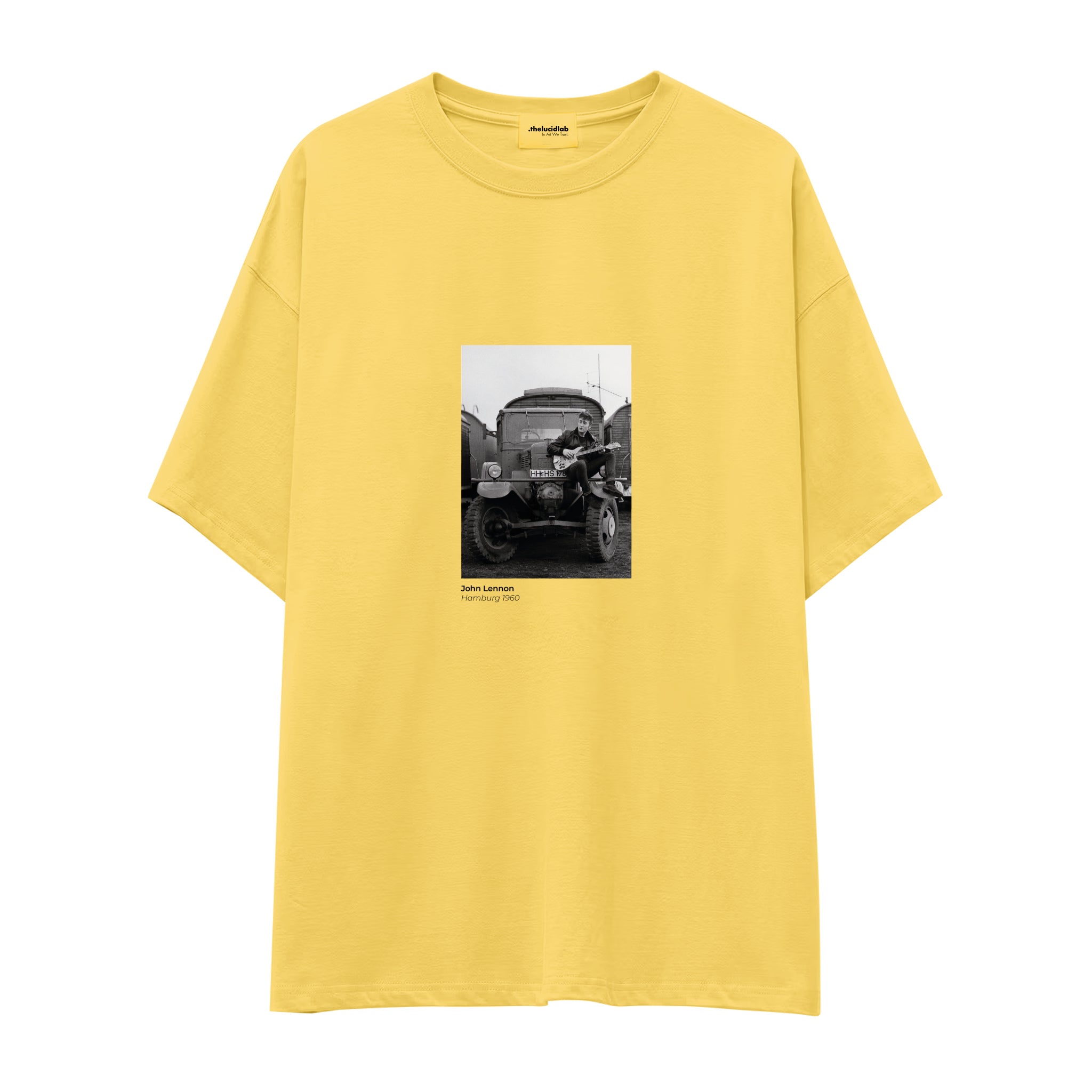 John Lennon Hamburg 1960 Oversize Tişört
