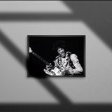 Jimi Hendrix Falkoner Centret Copenhagen 1969 Poster