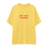 Hot Wife Summer Oversize Tişört