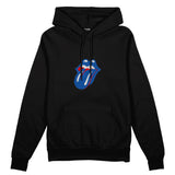 The Rolling Stones Blue Oversize Hoodie