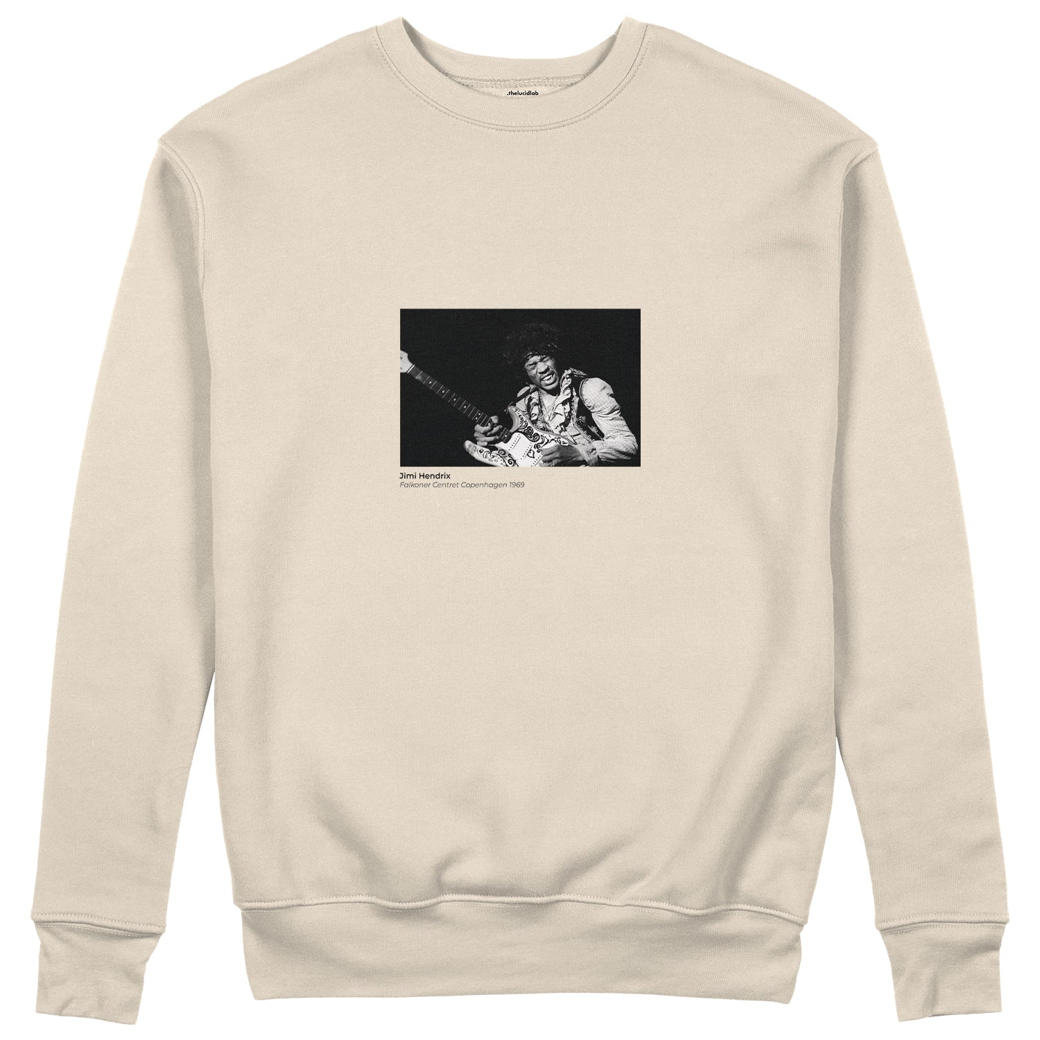 Jimi Hendrix Falkoner Centret Copenhagen 1969 Sweatshirt