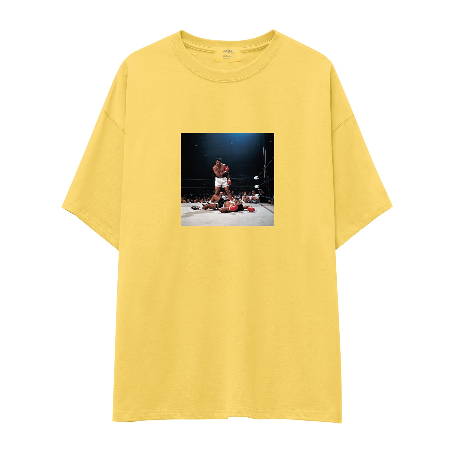 Muhammed Ali And Sonny Liston Usa 1965 Oversize Tişört
