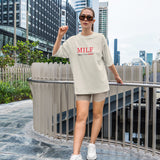 MILF / Man I Love Ferrari Oversize Tişört