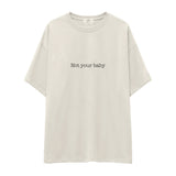 Not Your Baby Oversize Tişört