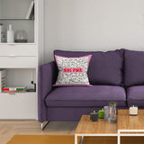 Girl Power Pembe Çift Taraflı Kırlent Kılıfı 2 Adet