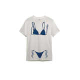 Navy Blue Bikini Tişört