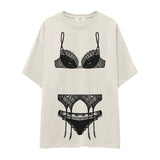 Noir Seduce Oversize Tişört