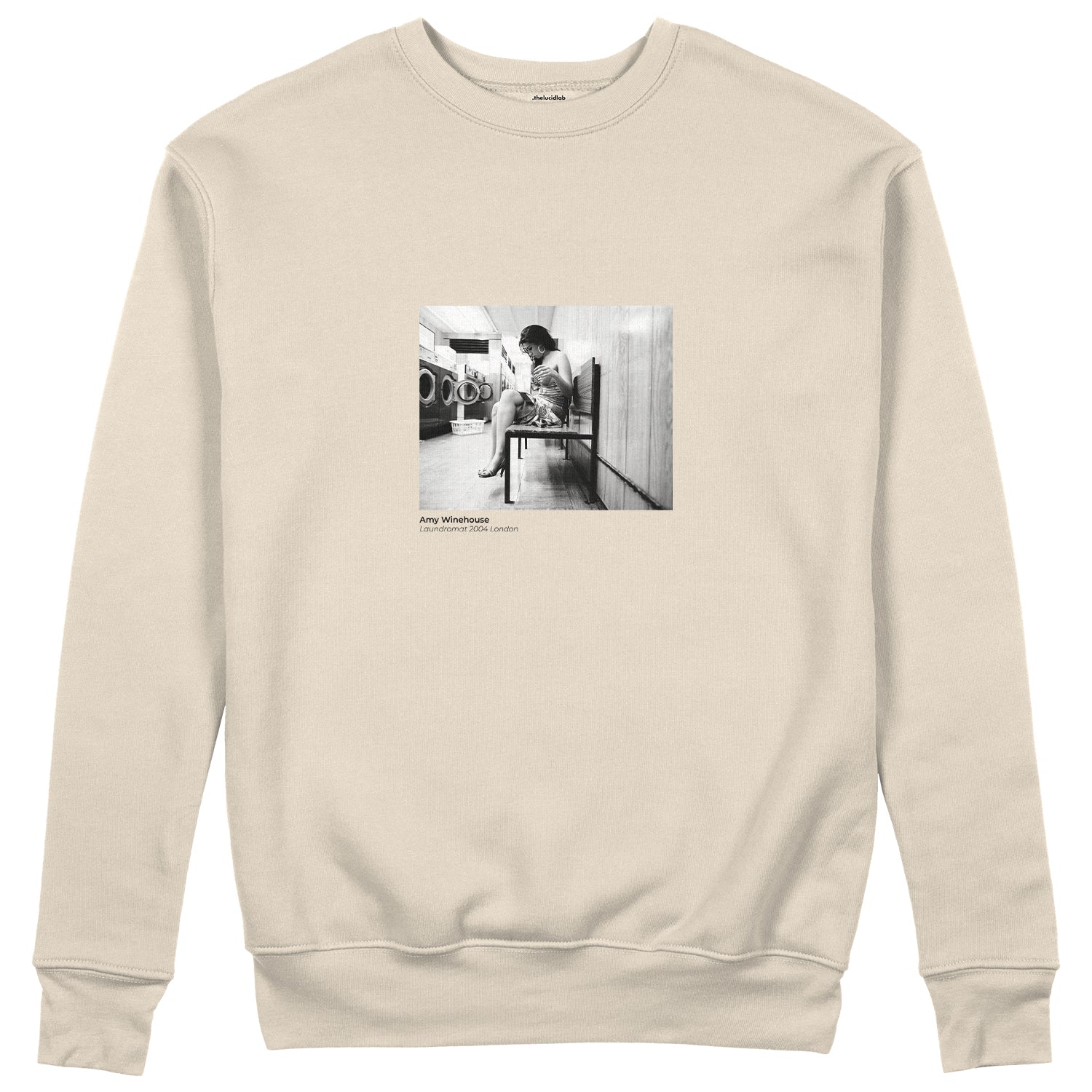 Amy Winehouse at the laundromat 2004 Sweatshirt
