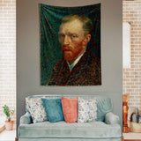 Vincent Van Gogh Self Portrait Duvar Örtüsü