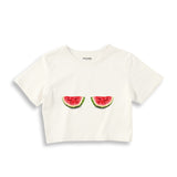 Summer Twins Crop Tişört