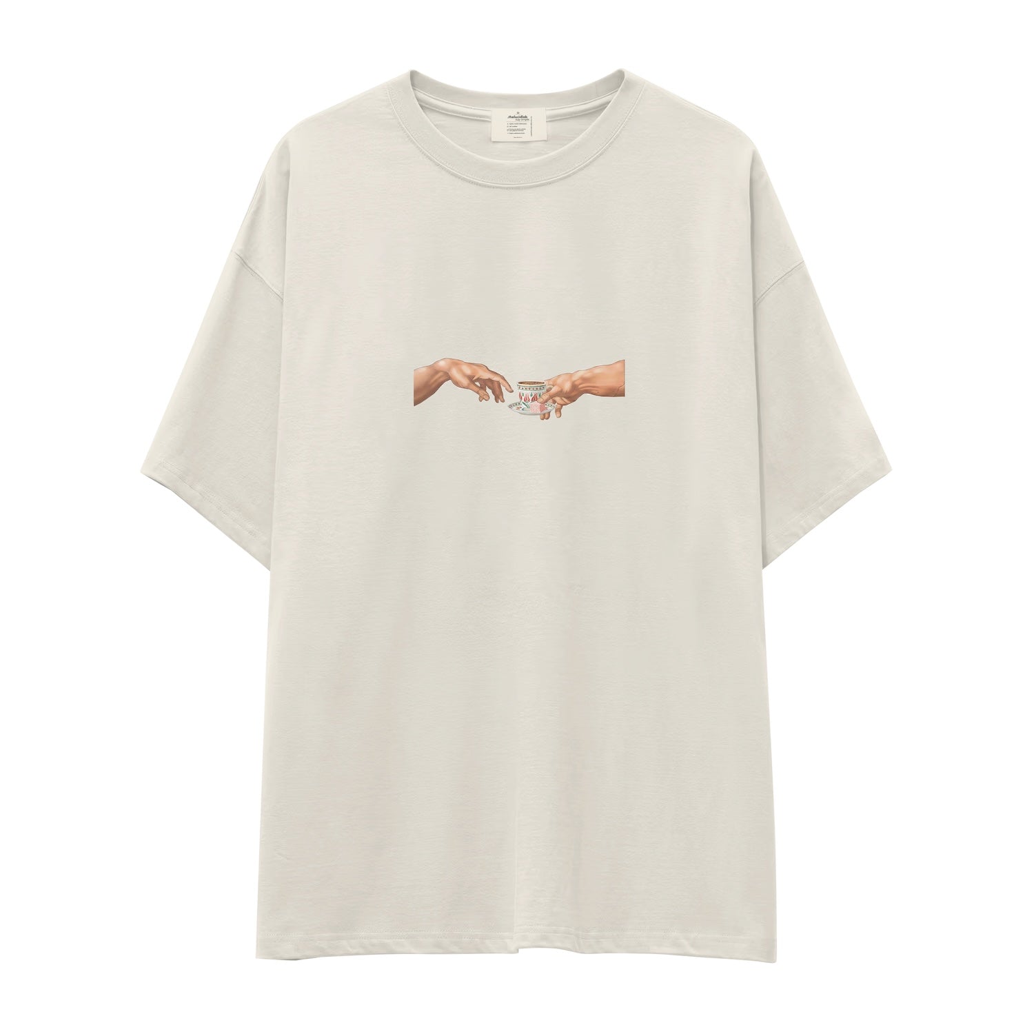 The Creation of Turkish Coffee Oversize Tişört