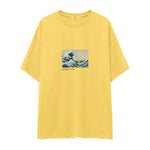 Kanagawa Oki Nami Ura Oversize Tişört