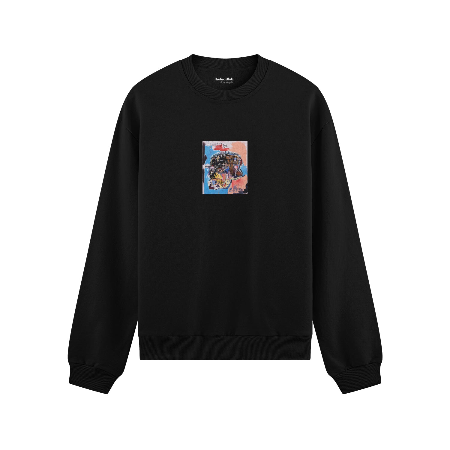 Basquiat Skull (1982) Oversize Sweatshirt