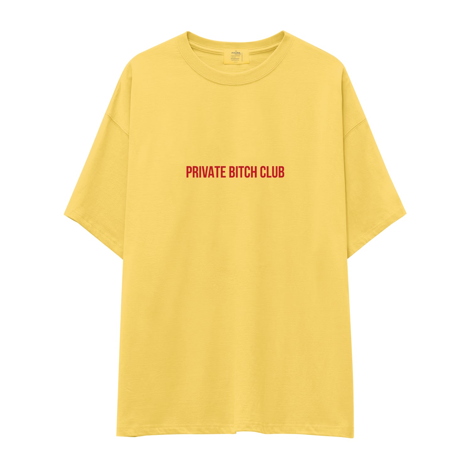 Private Bitch Club Oversize Tişört