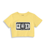 Morty Dollar Crop Tişört