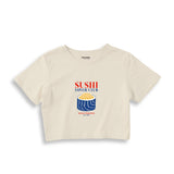 Sushi Lover Club Crop Tişört