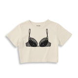 Noir Seduce Crop Tişört