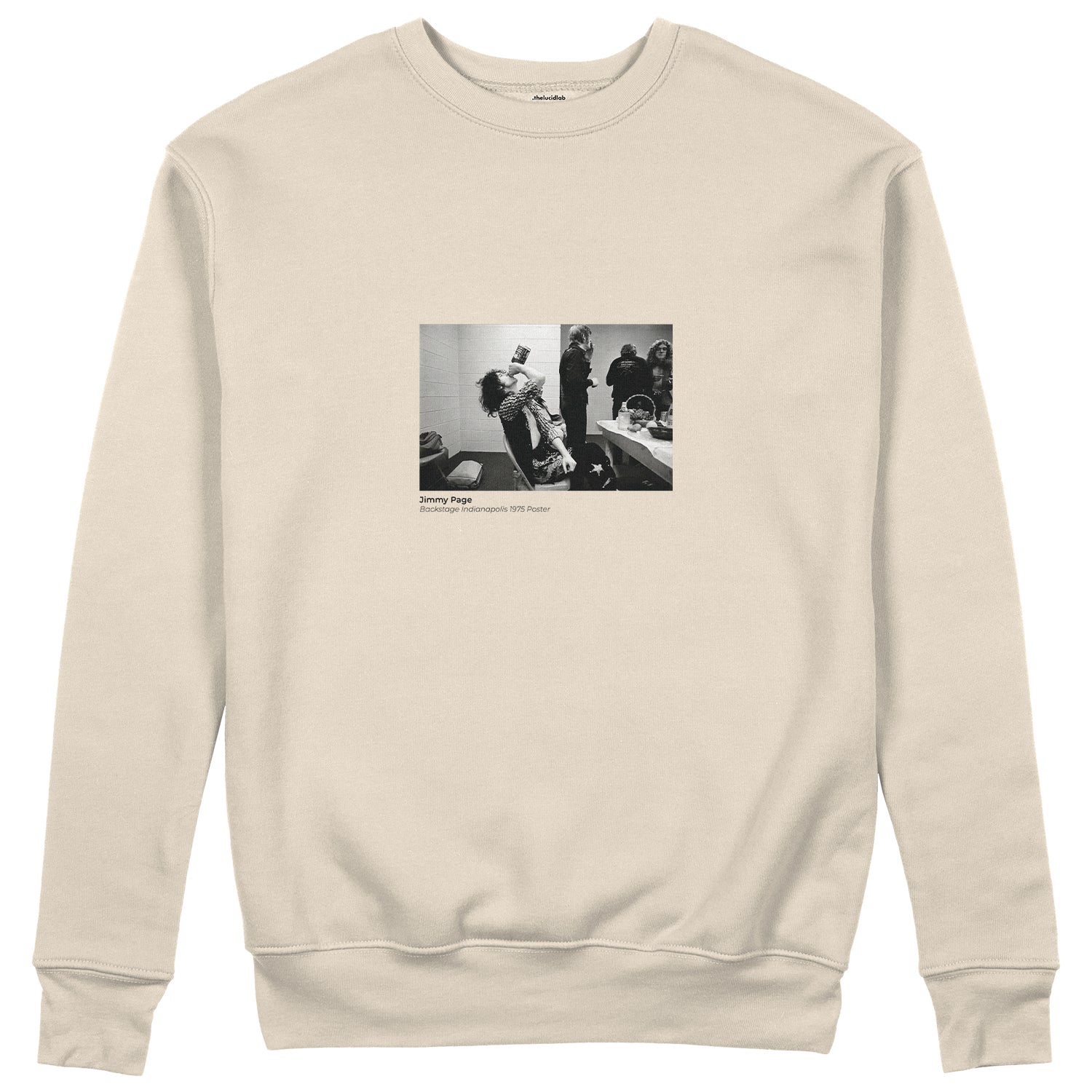 Jimmy Page Backstage Indianapolis 1975 Sweatshirt