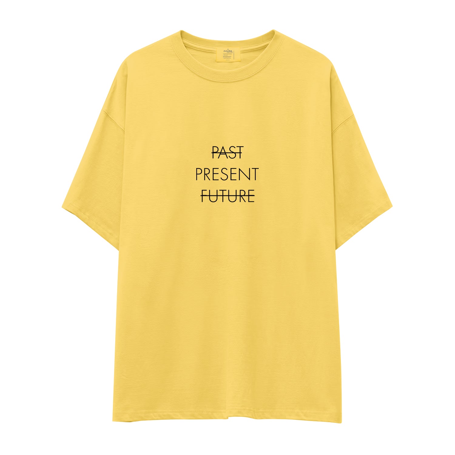 Past Present Future Oversize Tişört