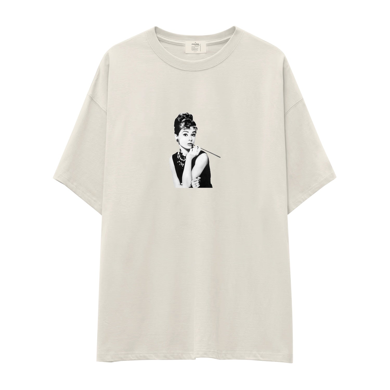 Audrey Hepburn Oversize Tişört