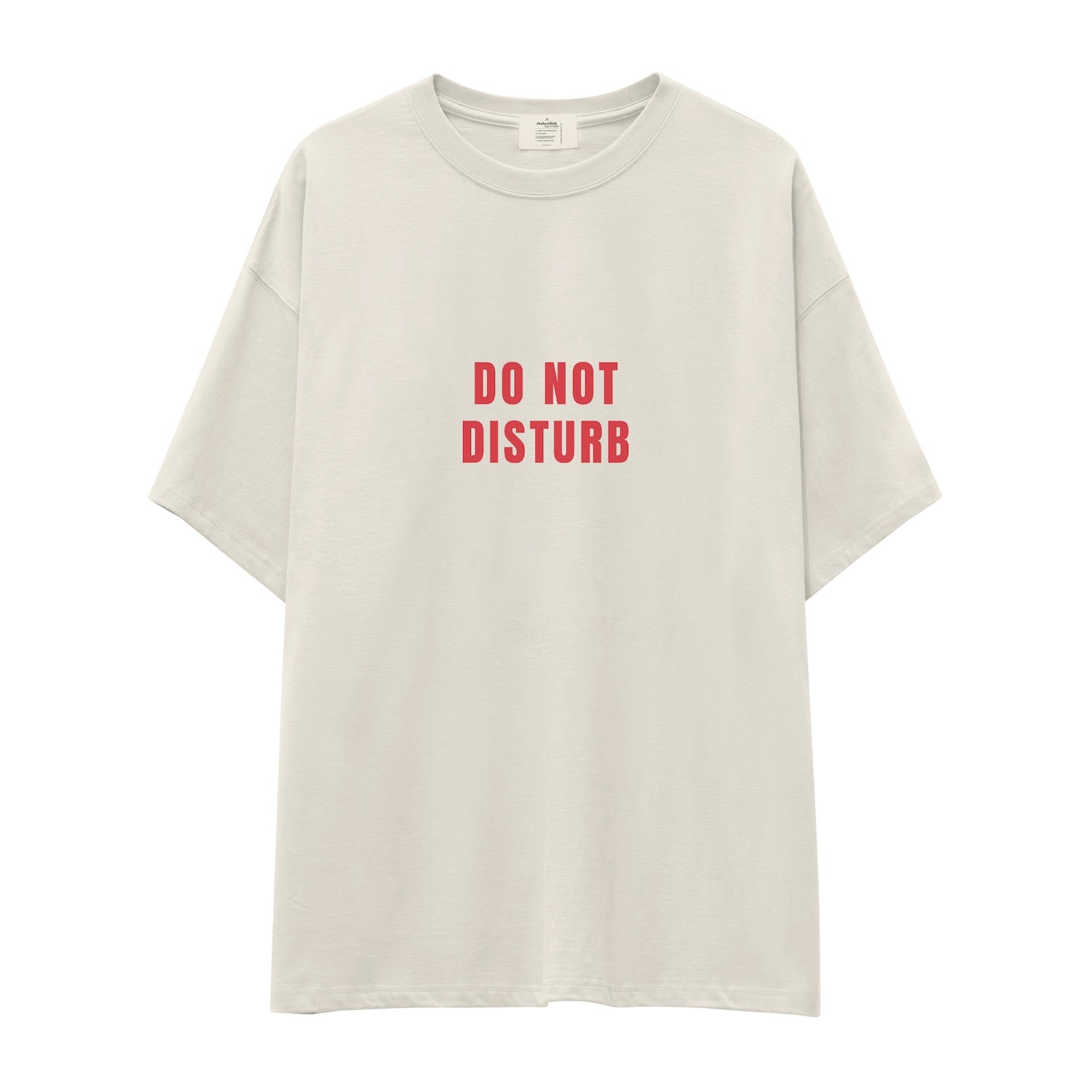 Do Not Disturb Oversize Tişört