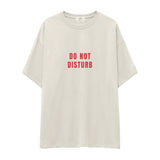 Do Not Disturb Oversize Tişört