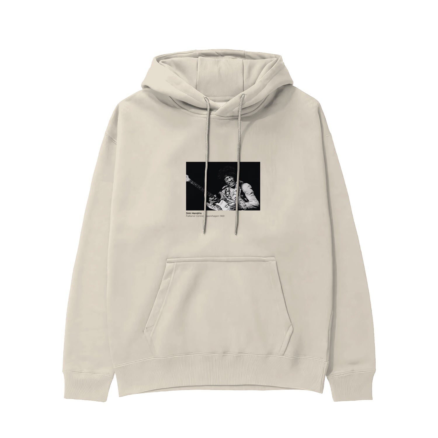 Jimi Hendrix Falkoner Centret Copenhagen 1969 Hoodie