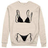 Black Bikini Sweatshirt