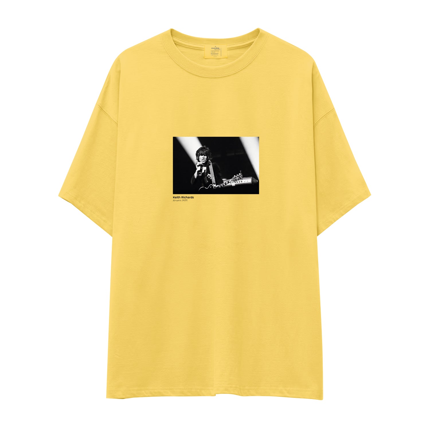 Keith Richards Anvers 1973 Oversize Tişört