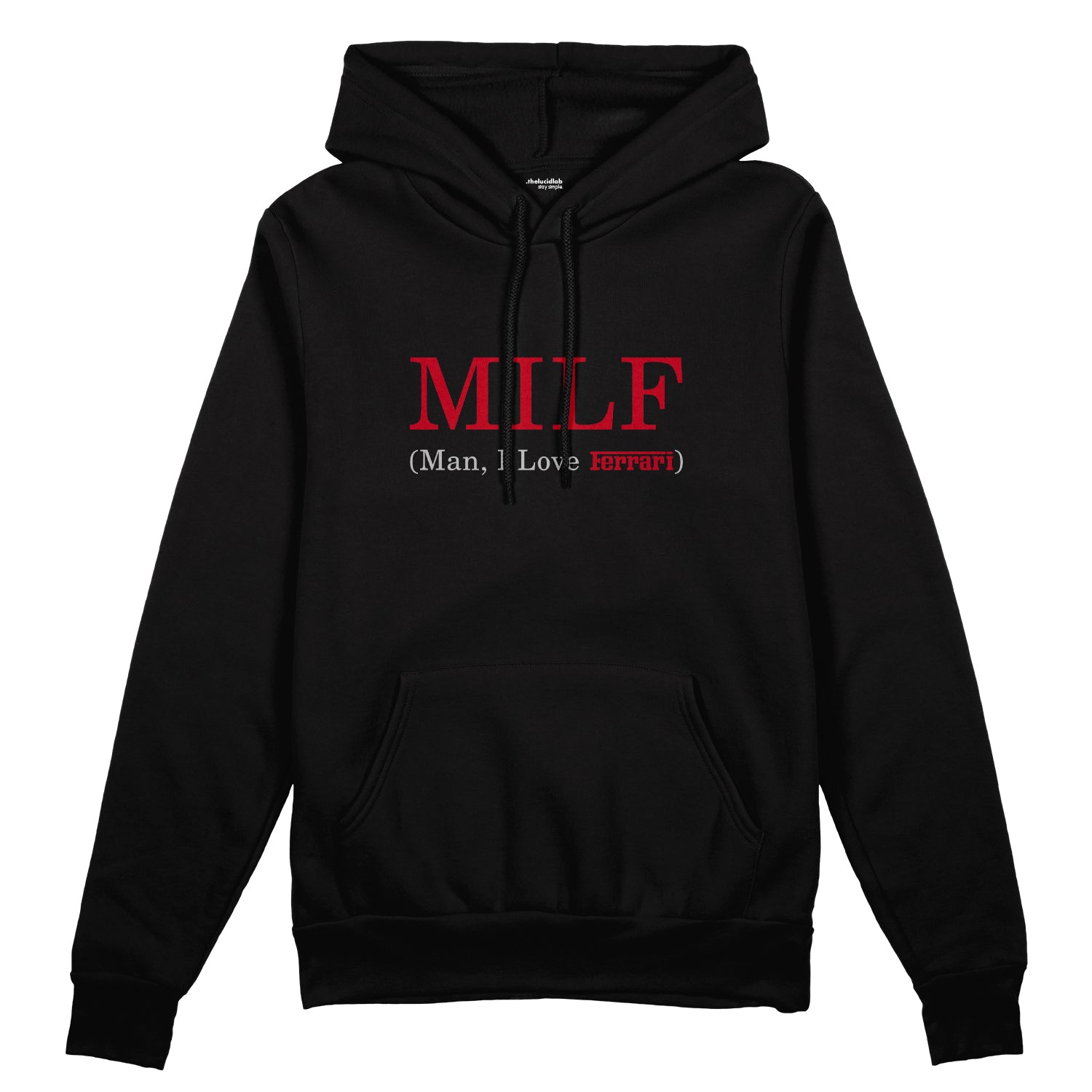 MILF / Man I Love Ferrari Oversize Hoodie